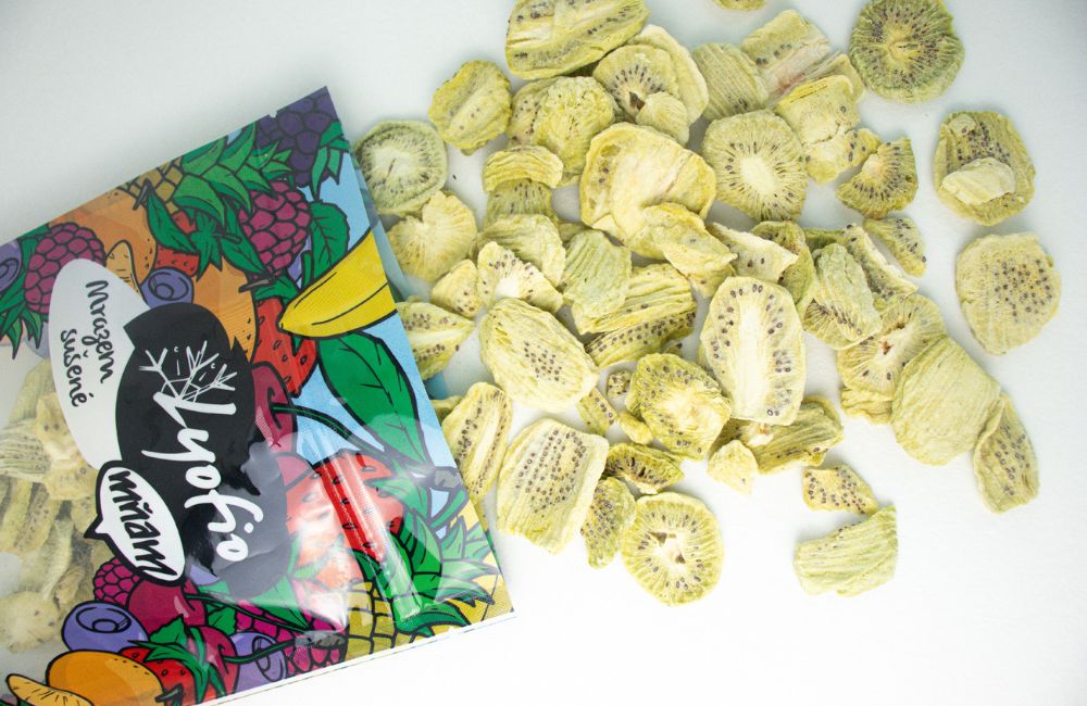 Mrazem sušené kiwi